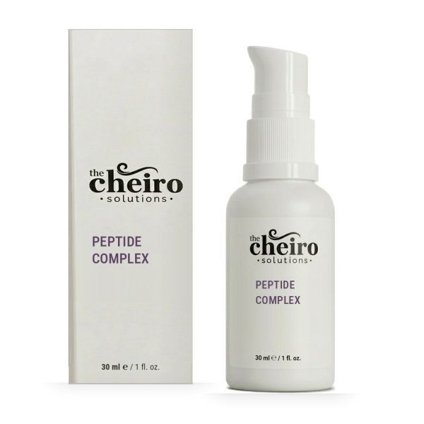 The Cheiro Peptid Kompleks 30 ml serum kutusu ve pompalı şişesi